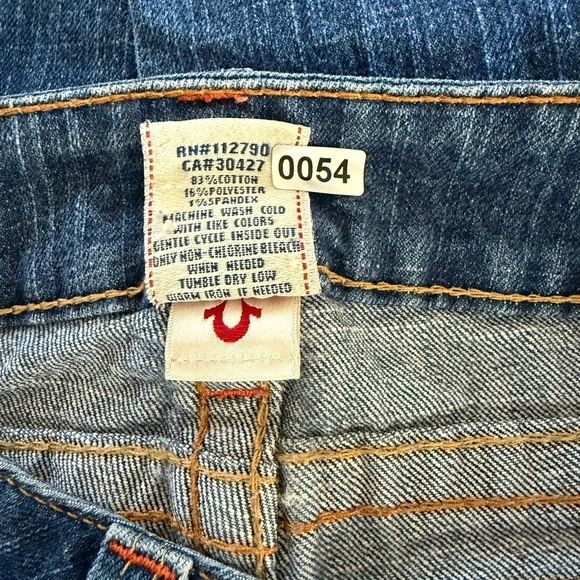 True Religion Women's Vintage Low Rise Becky Jean Size 27 - Picture 14 of 16